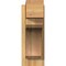 Ekena Millwork Legacy Block Rough Sawn Outlooker, Western Red Cedar, 6"W x 16"D x 16"H OUT06X16X16LEC05RWR - alternate 4